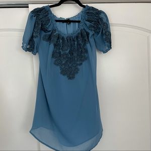 For Love & Lemons off the shoulder mini dress